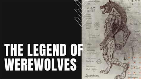 Werewolf barber mascot